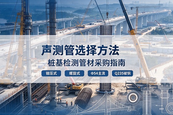 大武口声测管选型标准