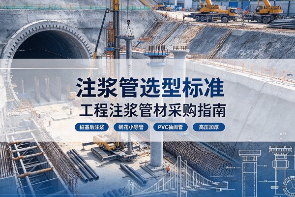 大武口注浆管选型标准
