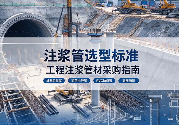 大武口注浆管选型标准